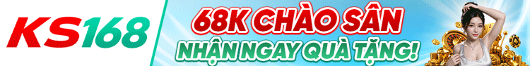 KS168 68K chào sân banner